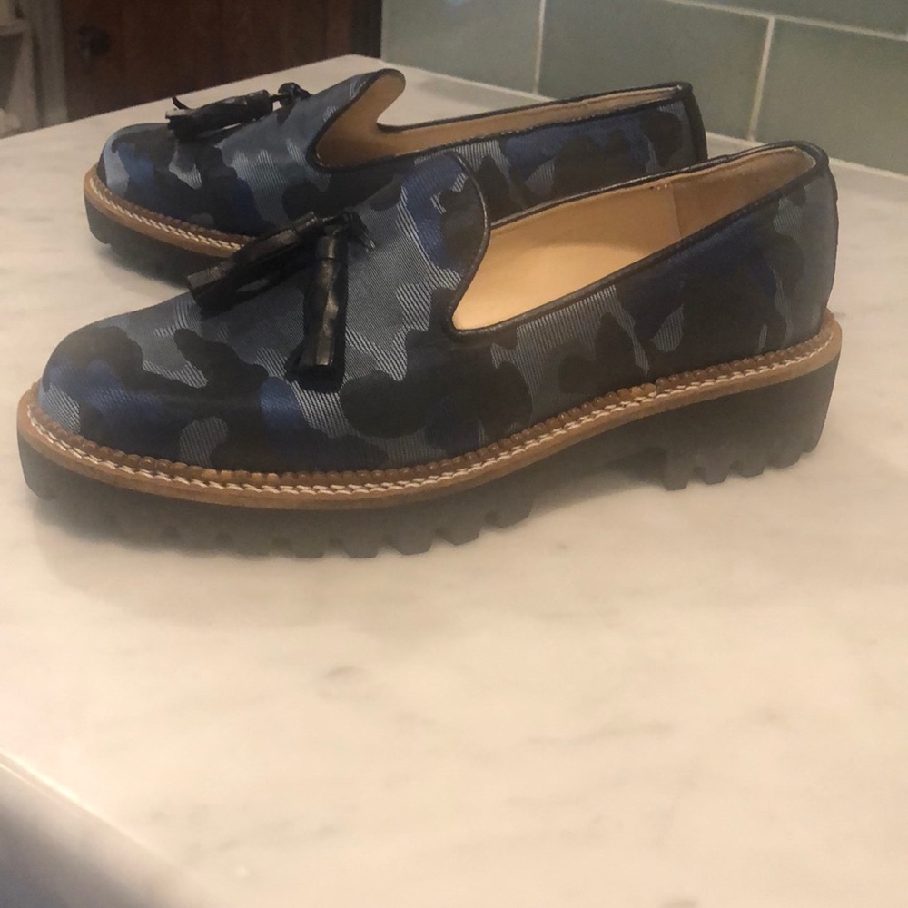 Jon Josefs Women’s Tassel Camouflage Loafers